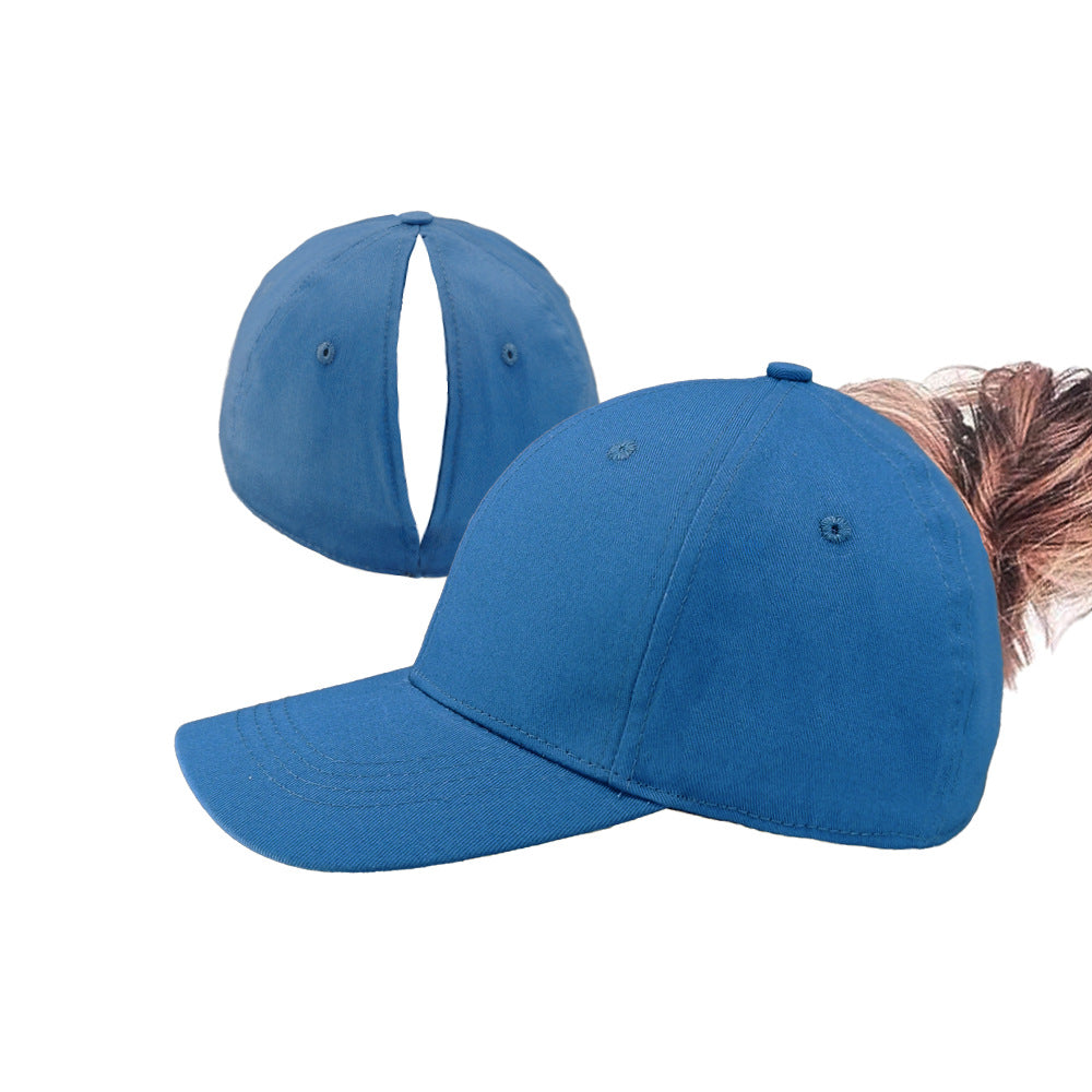 🔥LAST DAY!60% OFF!🧢Magnetic Split-Back Ponytail Cap – Perfect for High Ponytails & Messy Buns