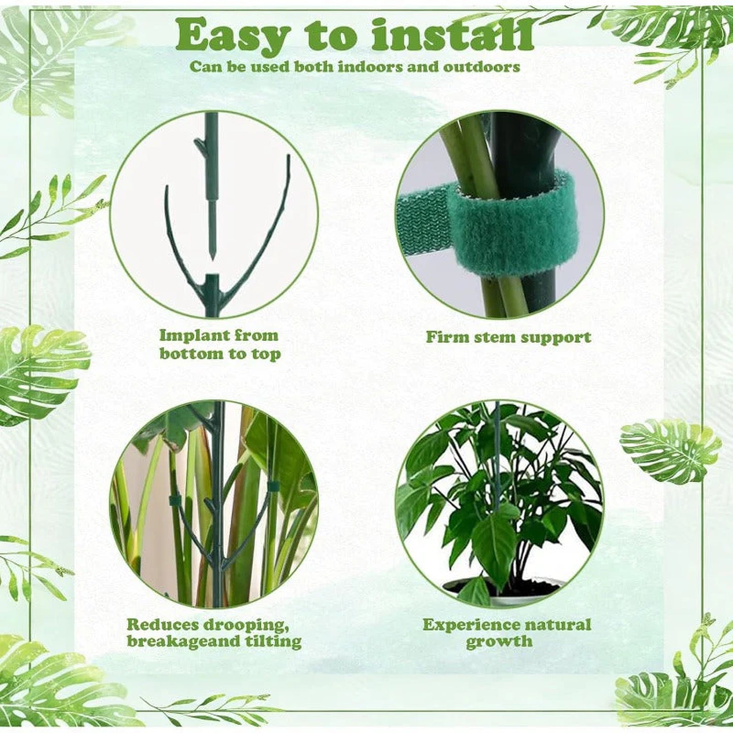 50% OFF🔥 LAST DAY SALE! | Climb-Up Stackable Plant Support Stakes