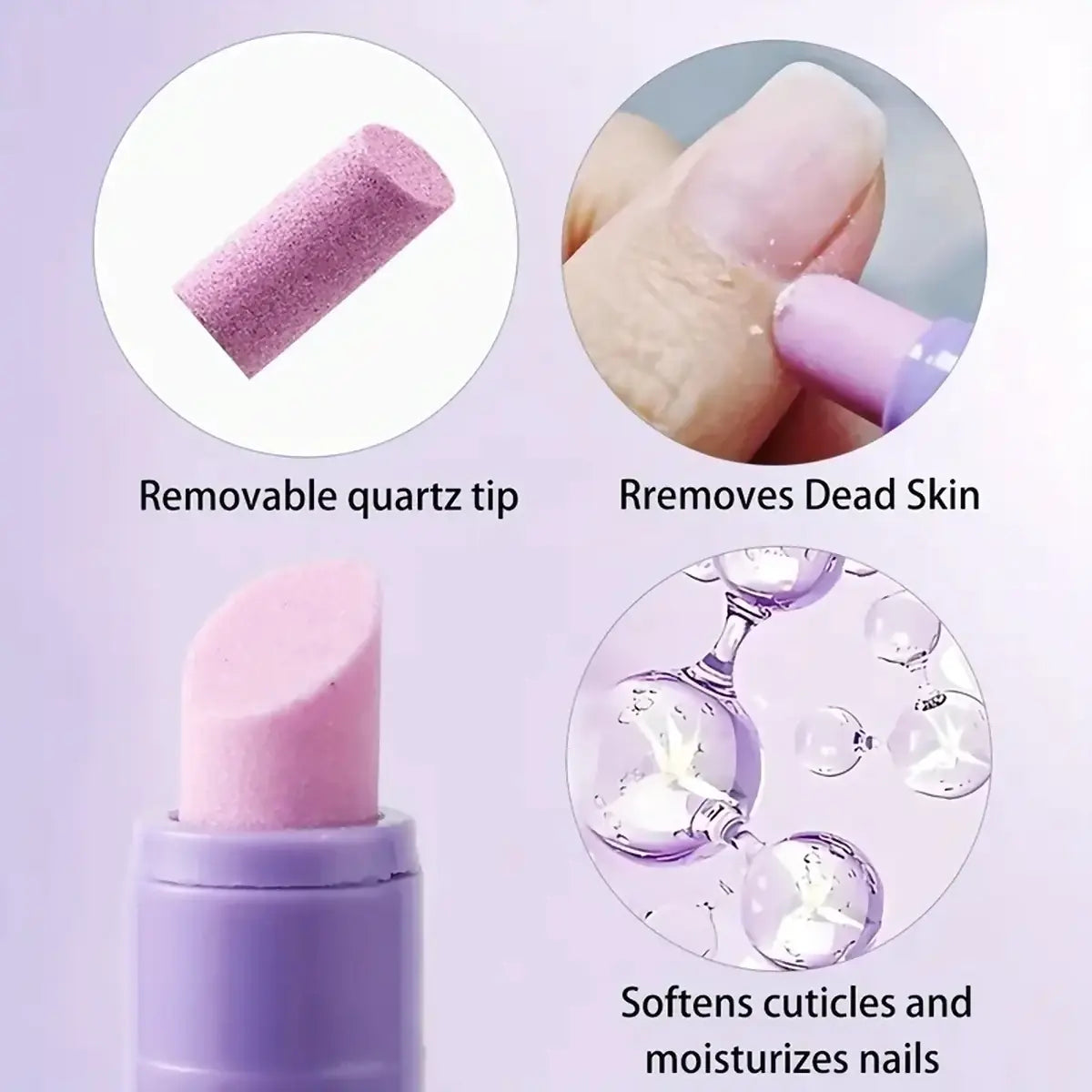 🔥Last Day!Buy 1 Get 1 Free Each $8.99🔥3-in-1 Ceramic Cuticle Care Pen – Nourish, Repair & Smooth in 60 Seconds