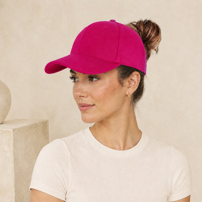 🔥LAST DAY!60% OFF!🧢Magnetic Split-Back Ponytail Cap – Perfect for High Ponytails & Messy Buns