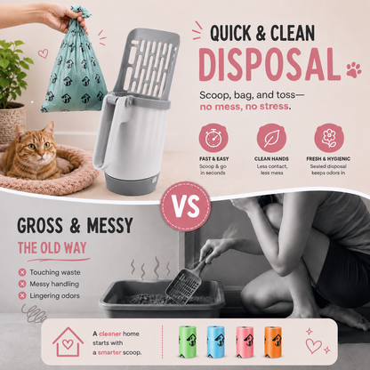The Cat Litter Scoop That Makes Cleaning Faster & Mess-Free