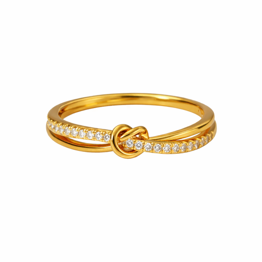 Twisted Knot Ring