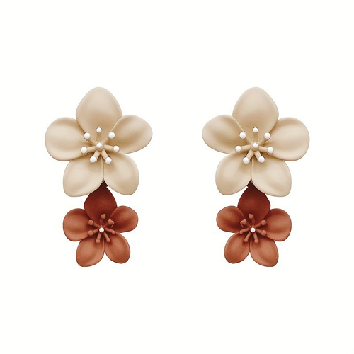Flower Drop Earrings