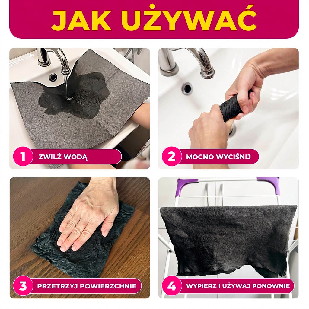 Magic Microfiber Cloth (set of 6)