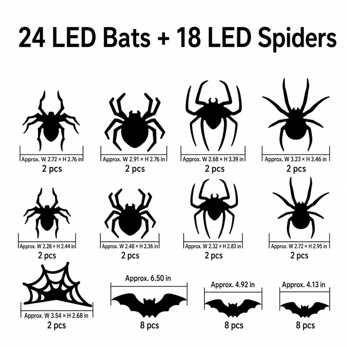 🎃HALLOWEEN SALE - 50% OFF!👻LED Halloween Bat Wall Lights