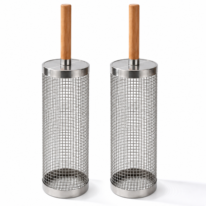 📣BUY 2 SAVE 50%⏰Rolling Grill Basket – Keep Every Bite, Grill Every Side