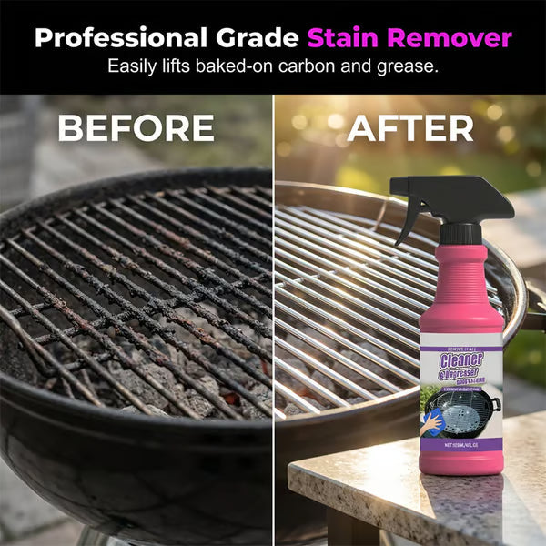 ⏰Summer Sale! Buy 1 Get 1 Free🔥Fast-Acting Heavy-Duty Grill Degreaser Spray