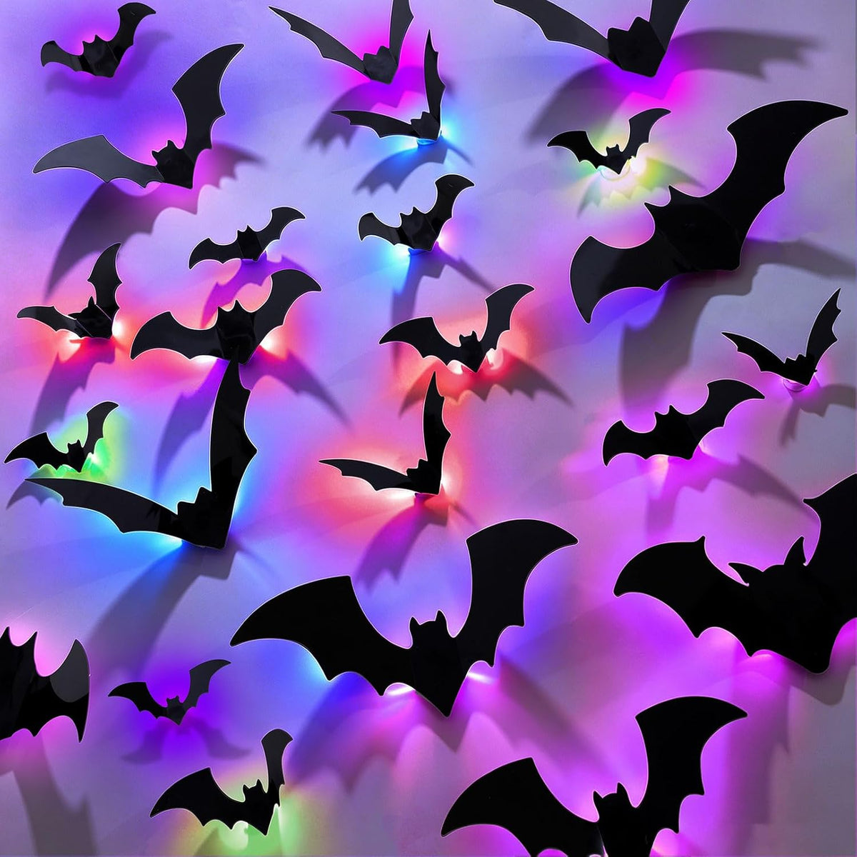 🎃HALLOWEEN SALE - 50% OFF!👻LED Halloween Bat Wall Lights
