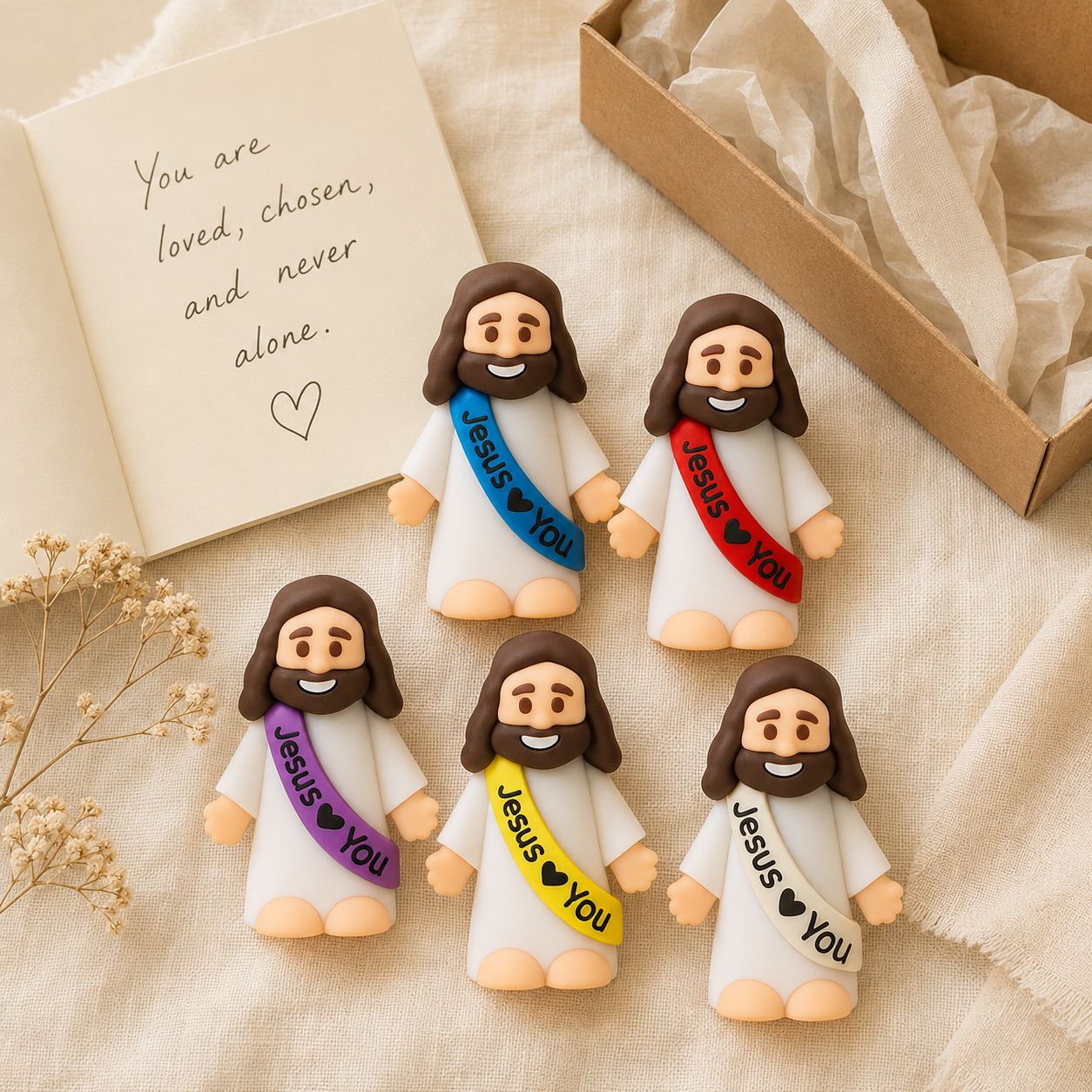 ✝️ A Simple Way to Share Your Faith-Little Jesus Figures