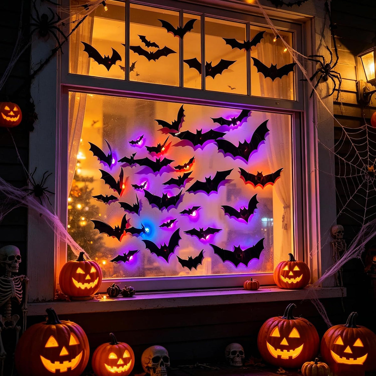 🎃HALLOWEEN SALE - 50% OFF!👻LED Halloween Bat Wall Lights