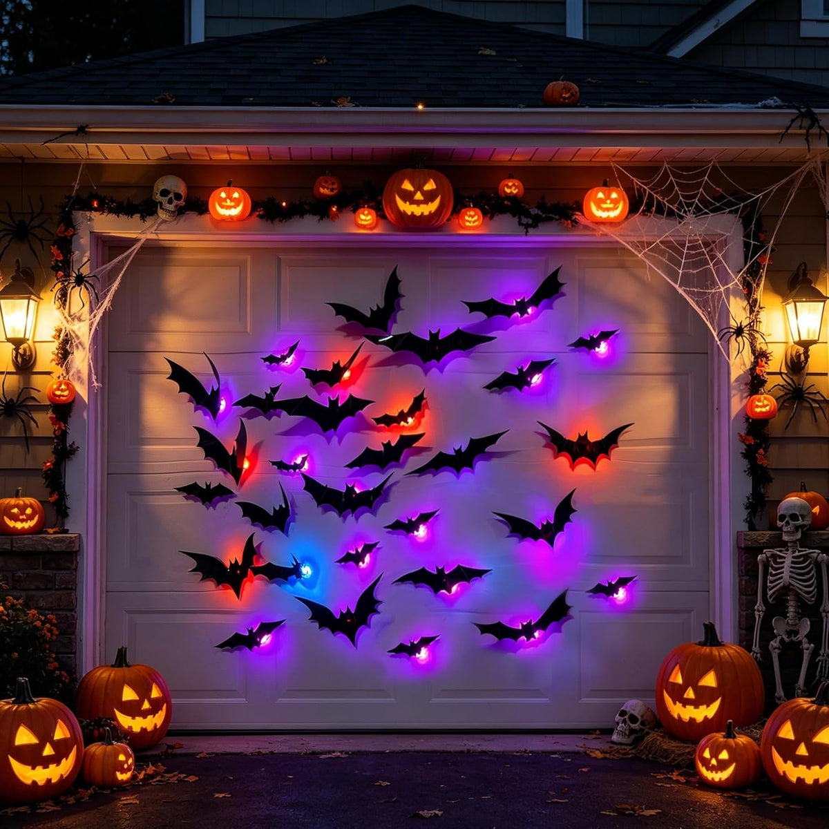 🎃HALLOWEEN SALE - 50% OFF!👻LED Halloween Bat Wall Lights