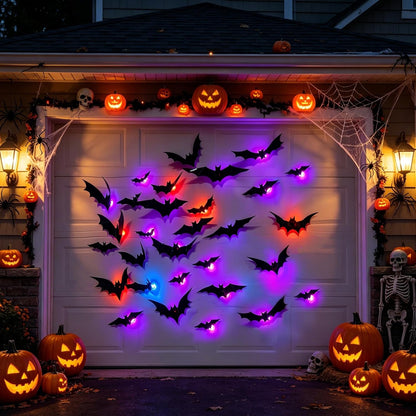 🎃HALLOWEEN SALE - 50% OFF!👻LED Halloween Bat Wall Lights