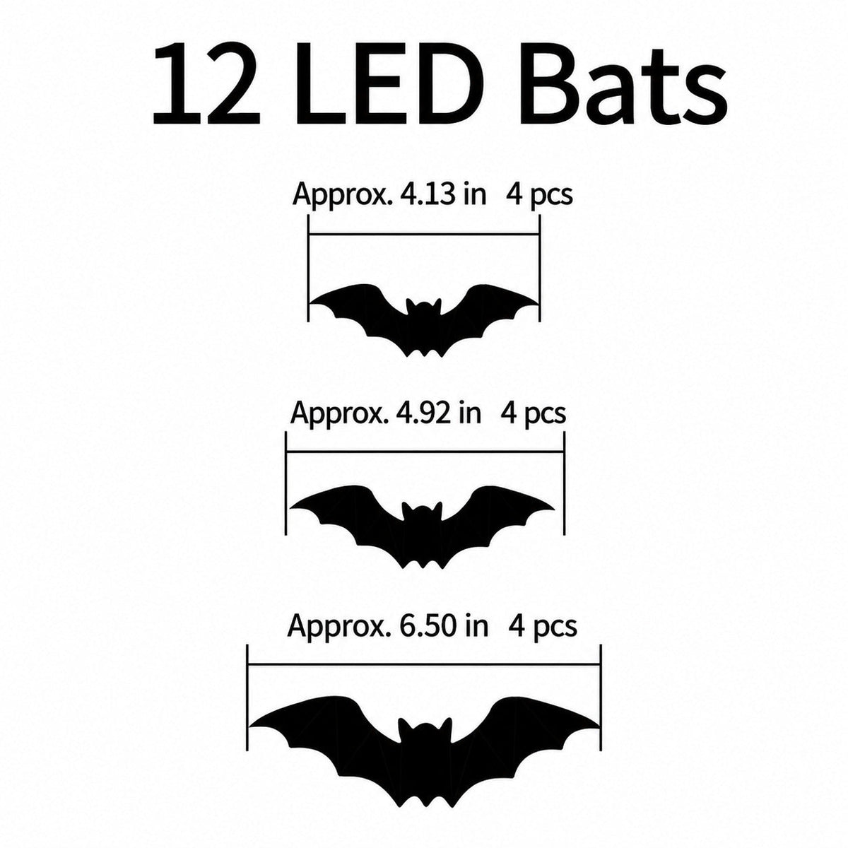 🎃HALLOWEEN SALE - 50% OFF!👻LED Halloween Bat Wall Lights