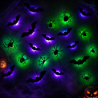 🎃HALLOWEEN SALE - 50% OFF!👻LED Halloween Bat Wall Lights