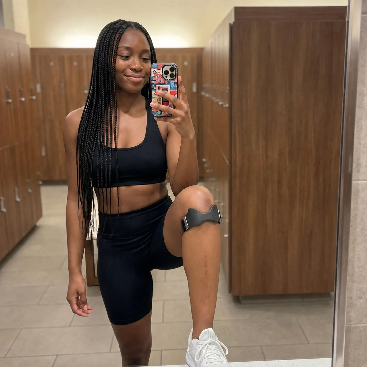 🔥Summer Sale! Buy 1 Get 1 Free🔥Air-Cushion Patellar Knee Strap – Targeted, No-Slip Support for Running, Workouts & Everyday Movement