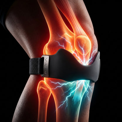 🔥Summer Sale! Buy 1 Get 1 Free🔥Air-Cushion Patellar Knee Strap – Targeted, No-Slip Support for Running, Workouts & Everyday Movement