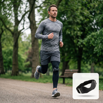 🔥Summer Sale! Buy 1 Get 1 Free🔥Air-Cushion Patellar Knee Strap – Targeted, No-Slip Support for Running, Workouts & Everyday Movement