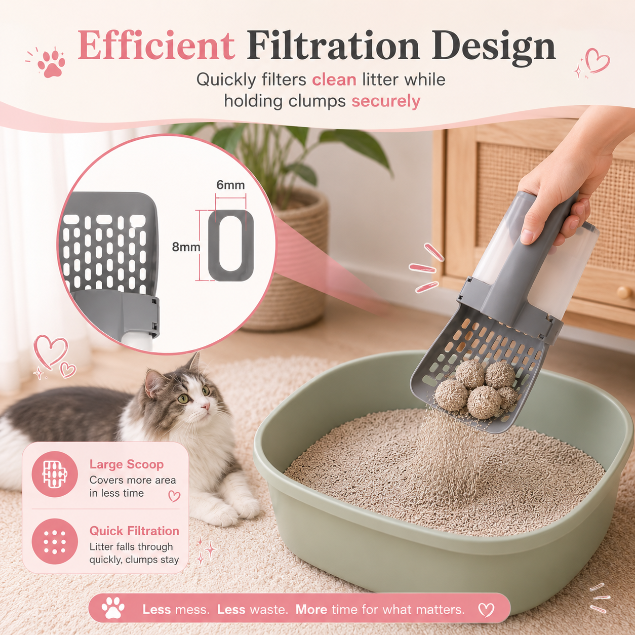 The Cat Litter Scoop That Makes Cleaning Faster & Mess-Free