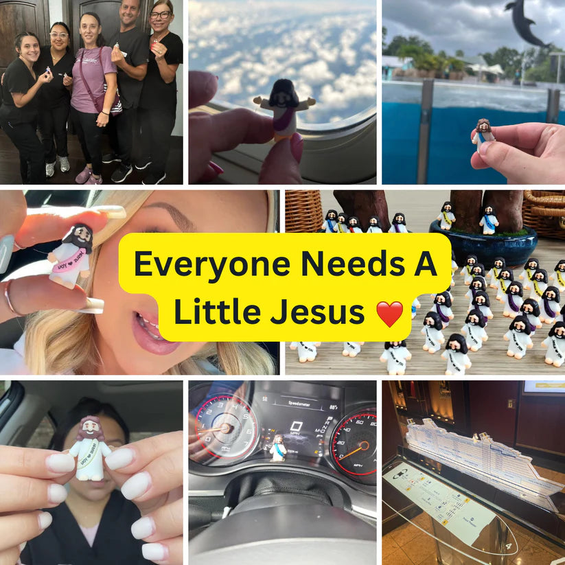 ✝️ A Simple Way to Share Your Faith-Little Jesus Figures