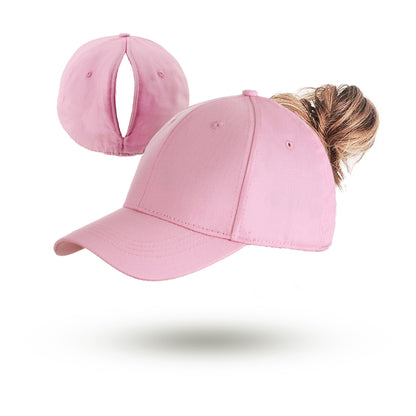 🔥LAST DAY!60% OFF!🧢Magnetic Split-Back Ponytail Cap – Perfect for High Ponytails & Messy Buns