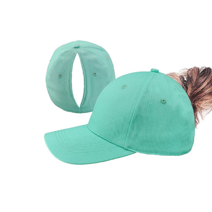 🔥LAST DAY!60% OFF!🧢Magnetic Split-Back Ponytail Cap – Perfect for High Ponytails & Messy Buns