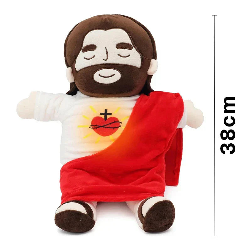 ✝️✝️Blessed Hug – Soothing Plush Toy with Gentle Breathing✝️✝️