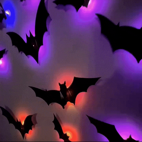 🎃HALLOWEEN SALE - 50% OFF!👻LED Halloween Bat Wall Lights