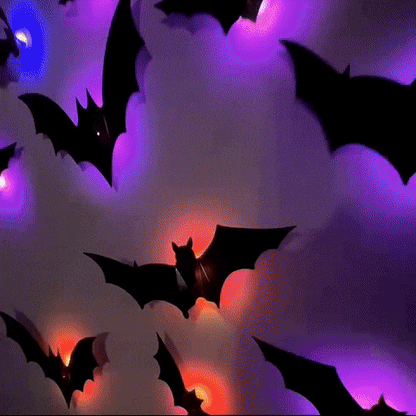 🎃HALLOWEEN SALE - 50% OFF!👻LED Halloween Bat Wall Lights