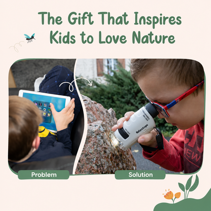 🔥LAST DAY! 50% OFF🔥POCKET MICROSCOPE-The Gift That Inspires Kids to Love Nature