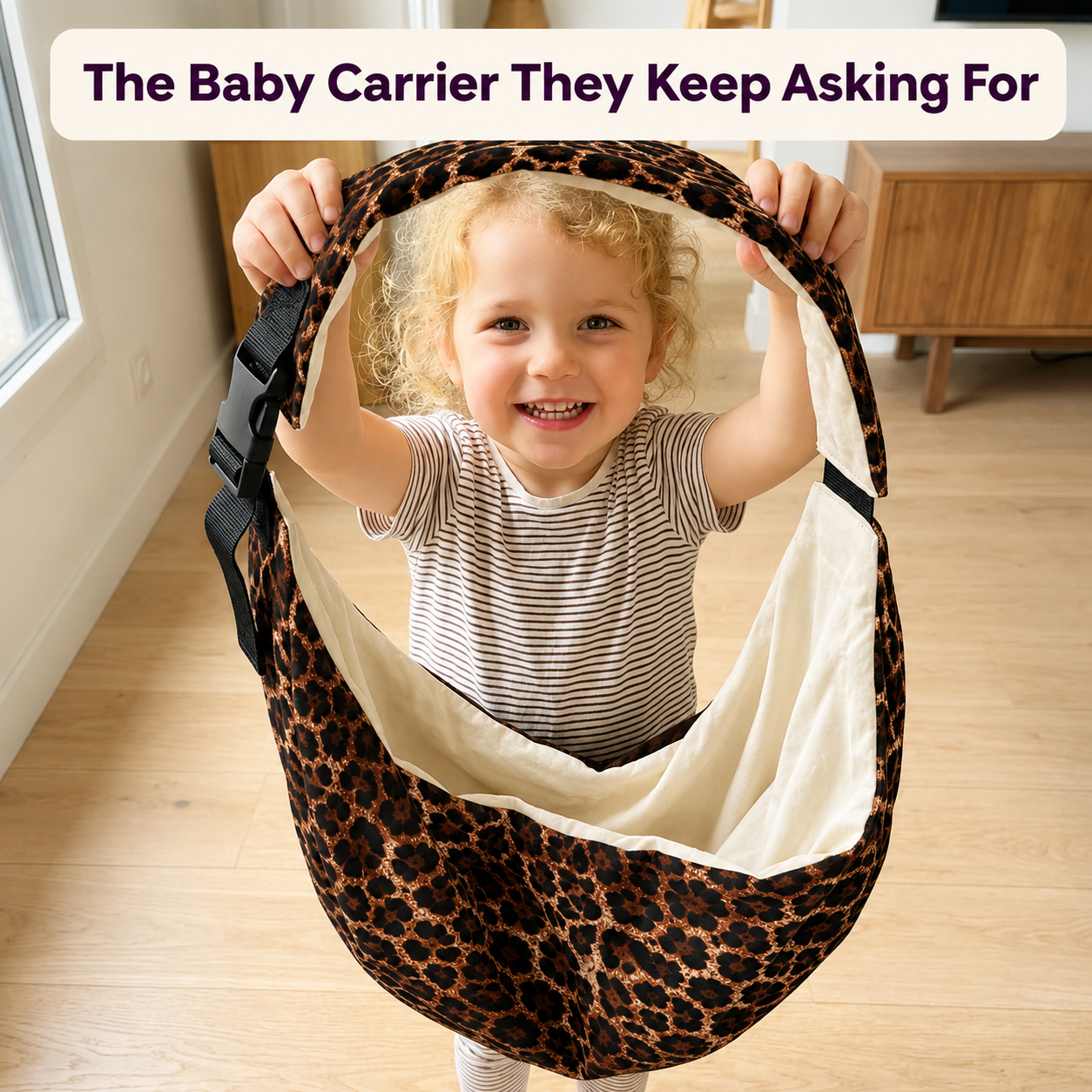 Baby Shoulder Strap-More Comfort for Your Baby,Less Strain for You.
