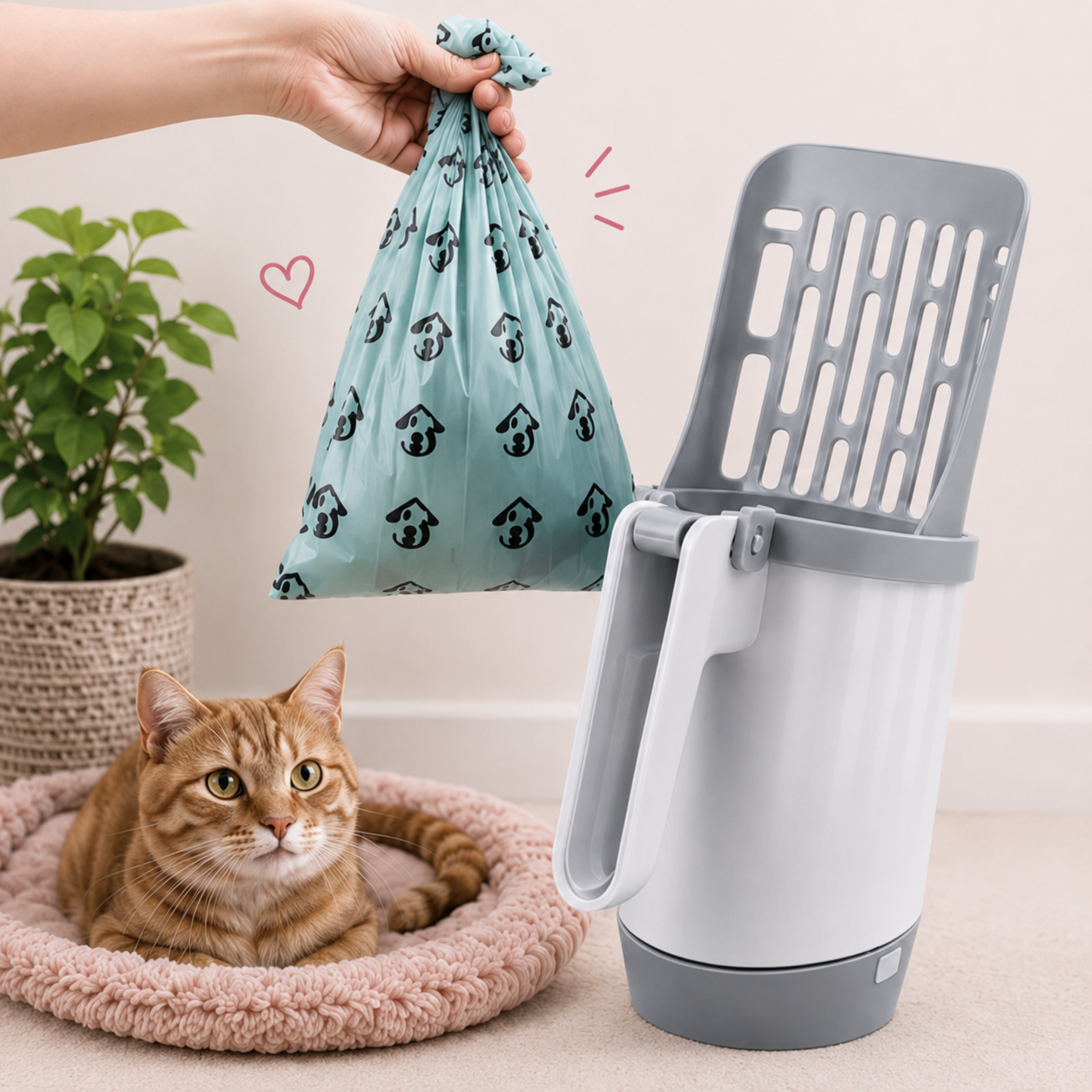 The Cat Litter Scoop That Makes Cleaning Faster & Mess-Free