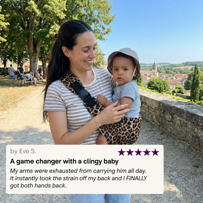 Baby Shoulder Strap-More Comfort for Your Baby,Less Strain for You.