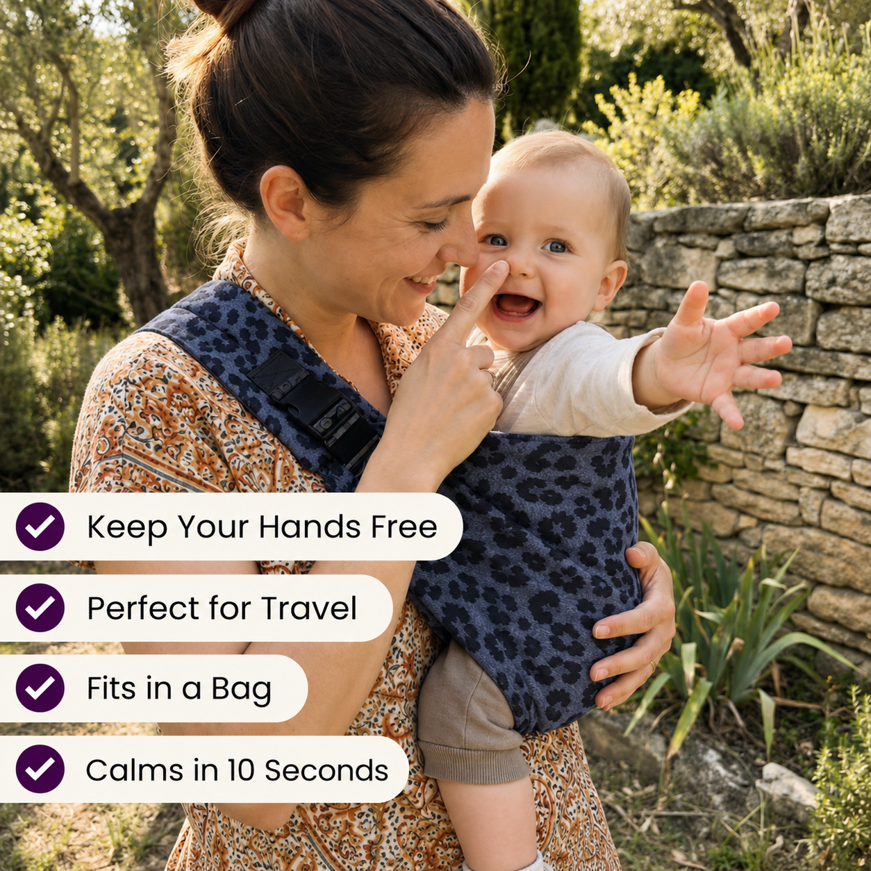 Baby Shoulder Strap-More Comfort for Your Baby,Less Strain for You.