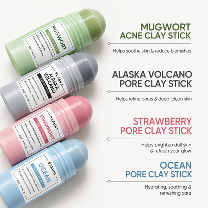 🔥LAST DAY! BUY 2 GET 1 FREE🔥Volcano Pore Clay Stick-Helps make your skin smoother🥰🥰