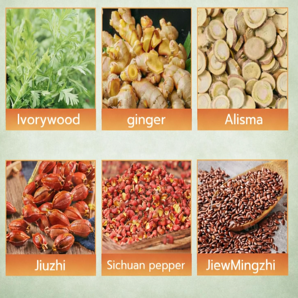 Mugwort and Ivorywood herbal ingredients