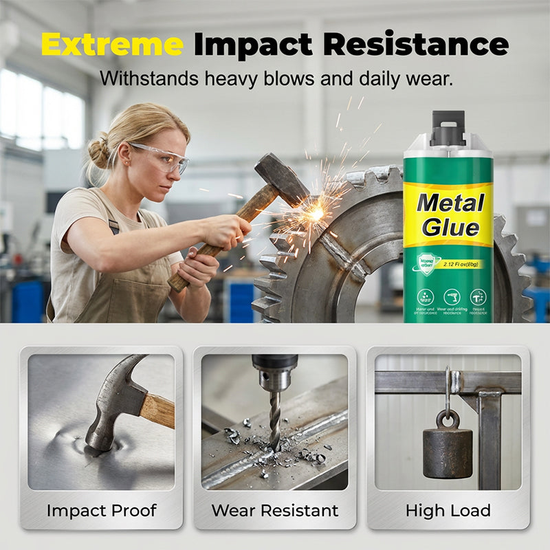 🔥LAST DAY,BUY 1 GET 1 FREE FOR ONLY $14.99 EACH!🛠️High-Strength AB Metal Repair Glue