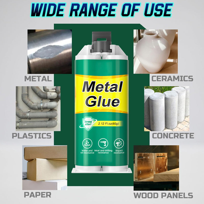 🔥LAST DAY,BUY 1 GET 1 FREE FOR ONLY $14.99 EACH!🛠️High-Strength AB Metal Repair Glue
