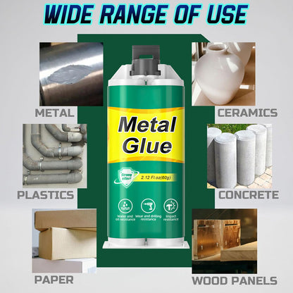 🔥LAST DAY,BUY 1 GET 1 FREE FOR ONLY $14.99 EACH!🛠️High-Strength AB Metal Repair Glue