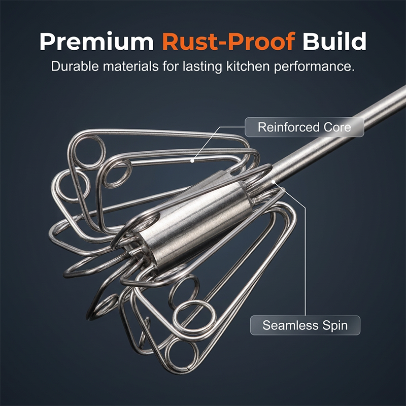 🔥LAST DAY BUY 2 GET 2 FREE🔥 Versatile Stainless Steel Egg Beater-hands free, easy to use