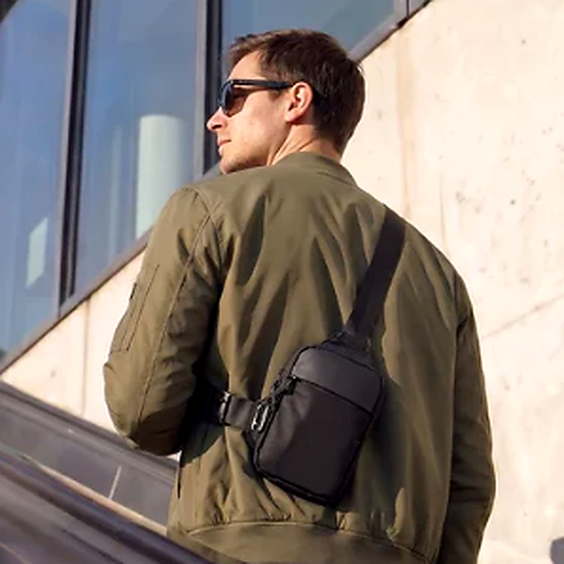 RFID Anti-Theft Travel Sling Bag – Compact Crossbody Bag for Everyday Carry